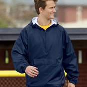 UltraClub Adult 1/4-Zip Athletic Pullover