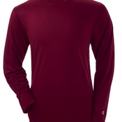 Adult Double Dry&reg; Long-Sleeve Interlock T-Shirt