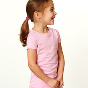 Toddler Girls' Fine Jersey Longer Length T-Shirt