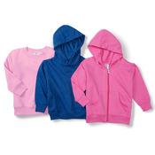 Toddler Hooded Pullover Fleece with Pockets