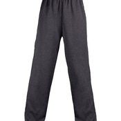 Adult Pro Heathered Fleece Pant With Side Pockets