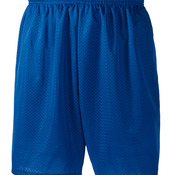 Adult Tricot-Lined 7" Mesh Shorts